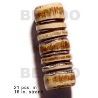 Natural antique bone tube