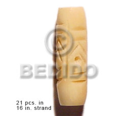 Natural bone tube groove