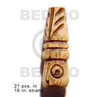 Natural antique bone tube