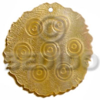 Round grooved mop
