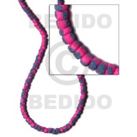 4-5mm coco pokalet. bright pink