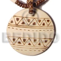 50mm round coco pendant