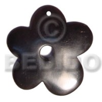 70mm flower black horn