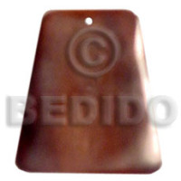 Horn amber 25mm