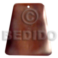Horn amber 25mm