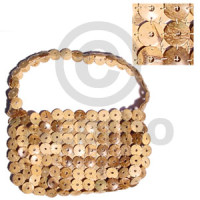 Natural coco rings lining