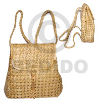 Pandan eyelet packbag medium 10x4x11