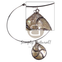 Silver hoop mop 40mm