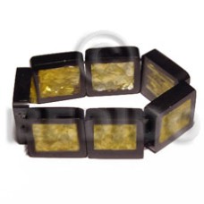 Elastic resin laminated back to Elastic resin laminated back to