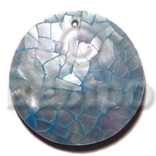 40mm round blue hammershell cracking