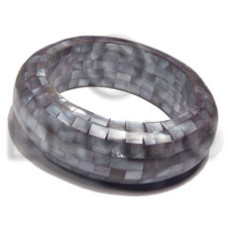Chunky bangle violet