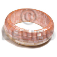 Chunky bangle combination of yellow