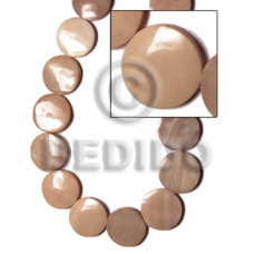 20mm melo shell flat round