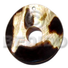 40mm round brownlip tiger