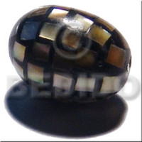 25mmx20mm egg brownlip blocking in