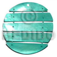 60mm segmented kabibe aqua