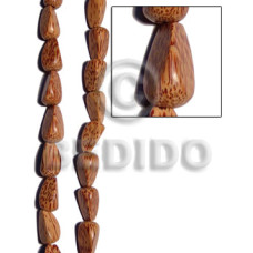 Palmwood semi-teardrop 3 sided
