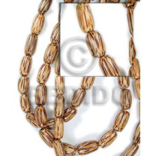 Palm wood capsule 20mmx10mm