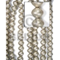 Natural white silver coated