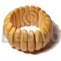 Elastic nangka wood bangle
