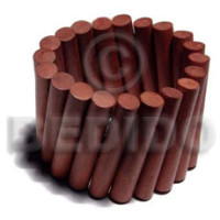 Elastic natural wood stick