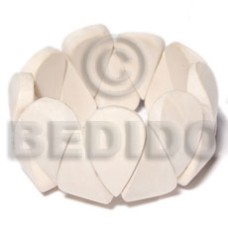 35mmx20mm teardrop buffed natural white 35mmx20mm teardrop buffed natural white