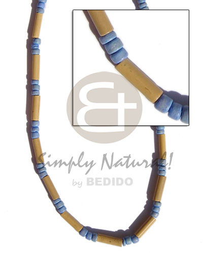 bamboo tube  pastel blue 4-5 coco Pokalet alt. - Home