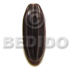 peanut shaped horn 20mm - Horn Pendant Bone Pendants