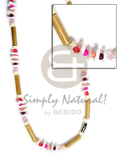 bamboo/white shell/beads combination - Home