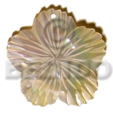 45mm MOP flower  design - Shell Pendant