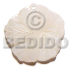 35mm kabibe flower - Shell Pendant