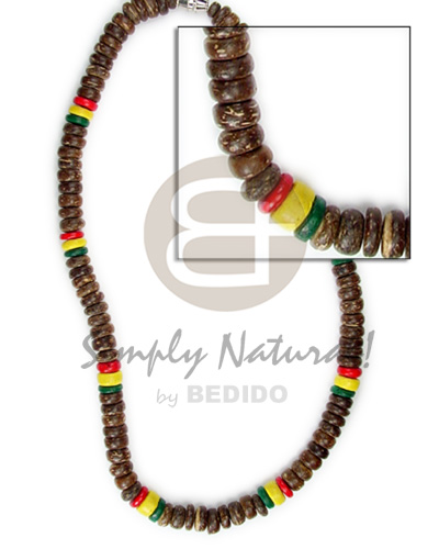 7-8mm coco Pokalet rasta design dominant brwn - Home