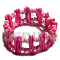 pink coco  stick   pink & bleached 4-5mm coco pokalet - Home