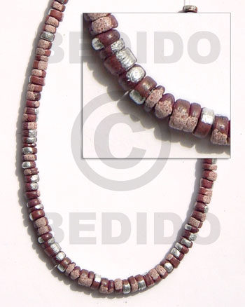 4-5mm coco Pokalet. wine red  splashing - Home