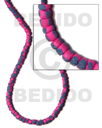 4-5mm coco Pokalet. bright pink  splashing - Home