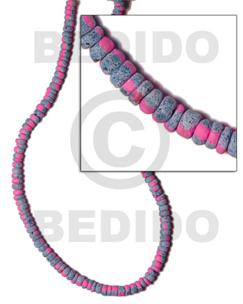 4-5mm coco Pokalet. bright pink  splashing - Home