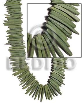 coco indian stick 2 inch / olive green - Home