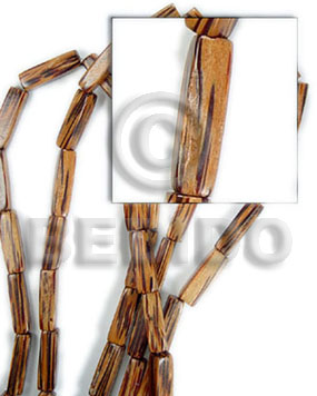 palm wood 4 sided tube  8mmx24mm - Home