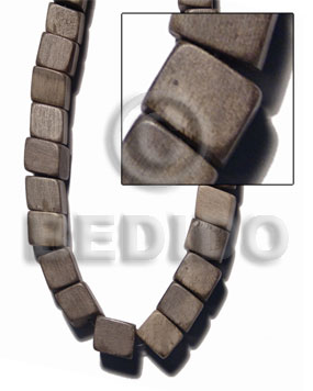 "greywood" slide cube 12mmx12mm / 33 pcs. per 16 in. str. - Home