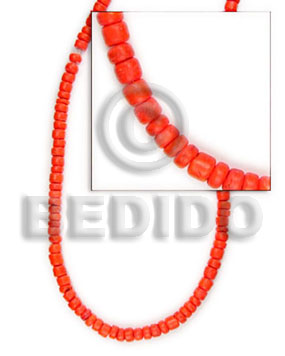 4-5 mm red orange coco pokalet - Home