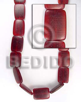 red horn flat square  18x26mm - Home