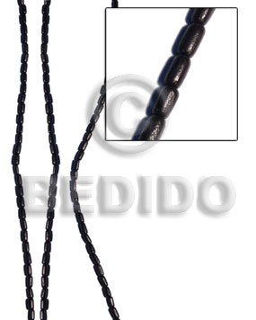 black horn ricebeads 6mmx3mm - Home