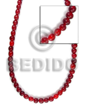 red horn beads 4-5mm - Home