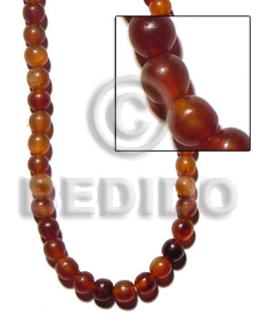 amber golden horn beads 10mm - Home