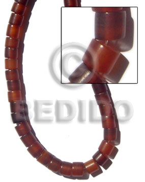 cylinder tube amber horn 11x10mm - Home