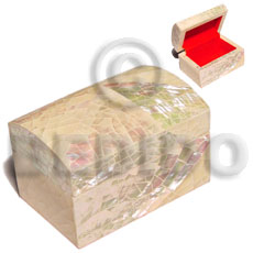 green shell cracking jewelry box  l=55mm x w=38mm x h=35mm - Home