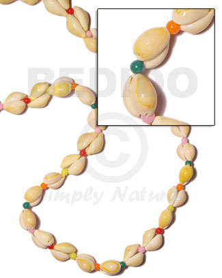 face to face sigay  multicolored beads / length =30 in. - Home