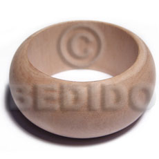 Wholesale Raw Natural Wooden Blank Bangle Casing Only Ht=37Mm / 70Mm Inner Diameter / 10Mm Thickness - Home