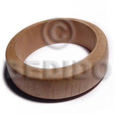 Wholesale Raw Natural Wooden Blank Bangle Casing Only Ht= 27Mm / 70Mm Inner Diameter / 10Mm Thickness - Home