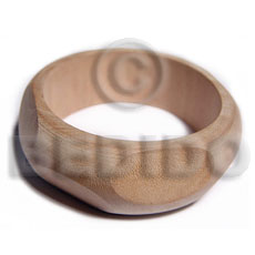 Wholesale Raw Natural Wooden Blank Bangle Casing Only Ht= 25Mm / 70Mm Inner Diameter / 12Mm Thickness - Home